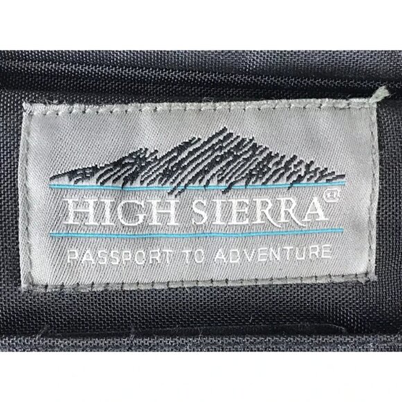 High‎ Sierra Unisex Black Miller Racing Detachable Adjustable Strap Document Bag - Picture 9 of 9